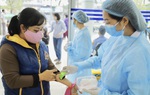 Bệnh viện K dựng khu dã chiến 30 giường, phục vụ khám cách ly bệnh nhân Covid-19