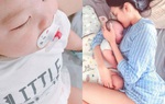 Siêu mẫu Lan Khuê khoe ảnh con trai trắng bụ bẫm sau 3 tháng chữa bệnh di truyền gia đình