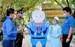 Máy rửa tay sát khuẩn tự động chống lây nhiễm chéo bệnh dịch