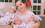 Một lần sinh 3 đủ nếp lẫn tẻ, mẹ Sài Gòn toát mồ hôi huy động cả nhà ra tay