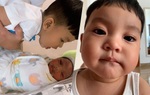 Ảnh "dậy thì" thành công xuất sắc con út của Hải Băng, nhìn bé lúc chào đời thấy "tội nghiệp"
