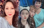 NSND Hồng Vân "đọ sắc" cùng đàn em, cách biệt 20 tuổi mà vẫn trẻ trung