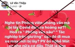 Đề nghị xử lý tài khoản facebook Lê Văn Thiệp xúc phạm nữ phóng viên