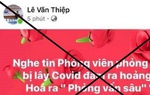 Xúc phạm nữ nhà báo trên Facebook, luật sư Lê Văn Thiệp bị xử phạt 8 triệu đồng