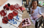 Chồng không thích cho con ăn kẹo, Phan Như Thảo vẫn tự làm kẹo mút thơm ngon cho con gái