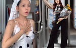 Chi Pu ra đường là ngôi sao thời trang, ở nhà cũng diện đồ bình dân như ai
