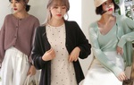 Áo cardigan - món đồ nàng không thể thiếu ngay cả khi ở nhà giữa mùa Hà Nội mưa lạnh