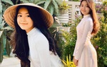 Diện áo dài trắng tinh khôi, con gái Quyền Linh được động viên thi Hoa hậu ngay khi đủ tuổi