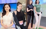 Đọ dáng bên Hoa hậu Ngọc Hân, BTV Mai Ngọc trông cũng chẳng kém cạnh phần nào