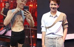 Ngô Kiến Huy bất ngờ gầy sọp đi 10kg, lộ thân hình khẳng khiu và chân "que tăm"