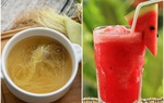 9 loại nước giải độc, thanh nhiệt cơ thể tốt hơn uống nước lạnh hay dùng điều hòa