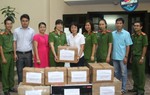 Phụ nữ Phòng Quân y và Trường CĐ Cảnh sát Nhân dân ủng hộ Mottainai