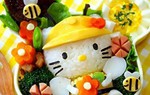 'Đĩa cơm cầu vồng' hấp dẫn trẻ biếng ăn