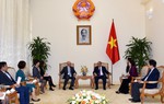 Thủ tướng tiếp Trưởng Đại diện thường trú của Văn phòng Quỹ Tiền tệ Quốc tế tại Việt Nam