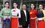 Trình diễn bộ sưu tập áo dài 'Hàn Quốc' trong chương trình giao lưu văn hóa Việt - Hàn 