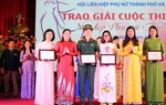 Biểu dương 10 sản phẩm sáng tạo của phụ nữ Thủ đô