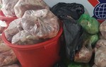 8 tấn thịt heo đông lạnh đã bốc mùi chờ tiêu thụ bị phát hiện 