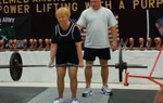 Đam mê nâng tạ ở tuổi 97