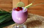 Món ngon cuối tuần: Lạ miệng với sinh tố khoai lang tím