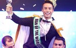 Cao Xuân Tài đăng quang Nam vương 'Man of The World 2018'