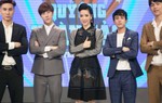 Hoa hậu Giáng My ngồi ghế nóng đêm chung kết 'Quý ông hoàn hảo’