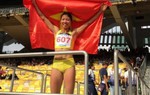 Nhà vô địch nhảy xa Thu Thảo từng bỏ điền kinh đi làm phụ hồ