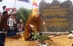 Chiết cây bồ đề thiêng hơn 2.000 tuổi về trồng tại chùa Tam Chúc