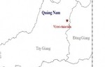 2 trận động đất liên tiếp ở Quảng Nam