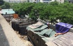 Dừng toàn bộ thi công công trình đứt cáp cẩu rơi tại Mễ Trì