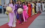 TPHCM: Giảm giá vé tham quan cho du khách mặc áo dài