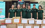 Hội phụ nữ cơ sở nhà máy Z153, Tổng cục Kỹ thuật trao yêu thương cùng Mottainai 2018