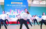 Hà Nội: Phụ nữ Đông Anh đua tài với 'Zumba gắn kết cộng đồng'