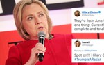 Bà Hillary Clinton chỉ trích bình luận của ông Trump về các nghị sĩ da màu