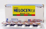 Thuốc trị khớp Ceteco Melocen 7,5 của Công ty Dược phẩm TƯ 3 bị thu hồi