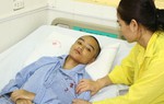 Cậu bé nhiễm nấm phổi xâm lấn cần hỗ trợ để sớm được đến lớp