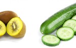 Không nên ăn quả kiwi và dưa chuột cùng lúc