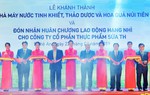 Khánh thành nhà máy sản xuất nước tinh khiết, thảo dược và hoa quả Núi Tiên 