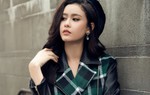 Trương Quỳnh Anh "biến hình" với váy áo kẻ
