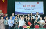 Hội LHPN Việt Nam hợp tác với Saigon Co.op trên 8 nội dung
