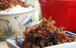 Ruốc nấm gợi nhớ tuổi thơ đi chân trần trên triền đê đầy cỏ