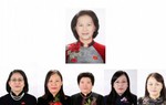 6 nhân sự nữ đảm nhiệm 12 chức danh