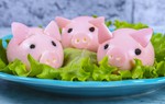 Salad chú heo hồng đáng yêu chào năm Kỷ Hợi 