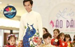 Dàn mẫu nhí sẽ trình diễn áo dài chủ đề Giáng sinh tại Ngày hội Mottainai 2019