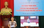 Khai mạc Hội nghị toàn quốc triển khai Nghị quyết Đại hội Phụ nữ XII
