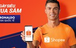 Siêu sao bóng đá C. Ronaldo trở thành Đại sứ thương hiệu của Shopee