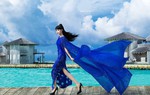 Jessica Minh Anh bay bổng cá tính tại 'đảo thiên đường' Maldives