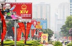 Hà Nội rực rỡ cờ hoa đón ngày bầu cử