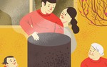 Tết xưa Tết nay trong mắt trẻ thơ