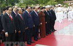 Lãnh đạo Đảng, Nhà nước vào Lăng viếng Chủ tịch Hồ Chí Minh