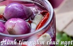 Làm hành tím ngâm chua ngọt chống ngán ngày Tết 